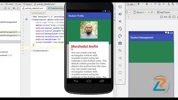 Android Bangla Tutorial 48. Andorid Student management Project part-2