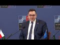 NATO Secretary General, North Atlantic Council at Foreign Ministers Meeting, Prague 🇨🇿 31 MAY 2024