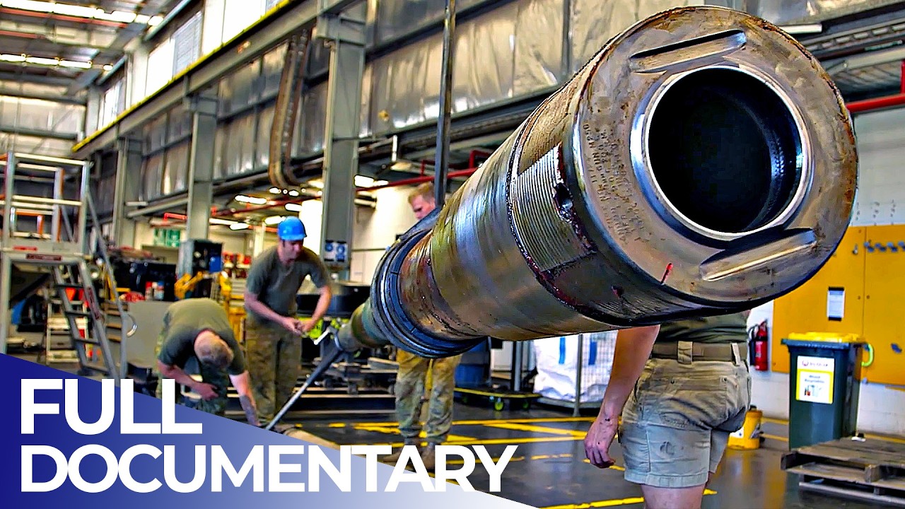120mm Abrams Tank Gun Replacement | Mega Maintenance | FD Engineering