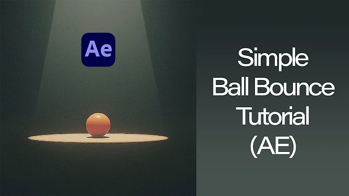 After Effects Ball Bounce Animation Tutorial