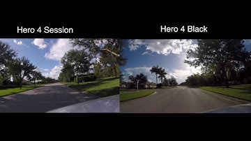 Gopro Session VS Gopro hero 4 Black