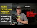 Shehds LED Spot 100W Gobo Lights | Incredible Value in a Moving Head Light! | Honest Review