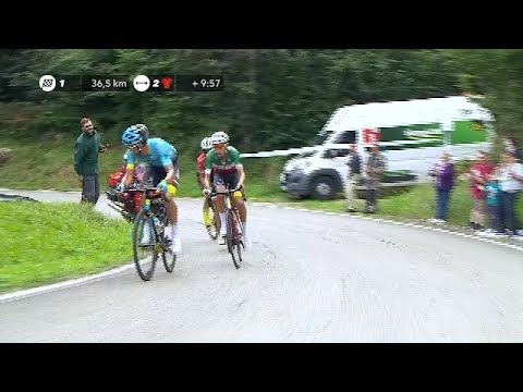 Aru attacks, Contador follows - Stage 18 - La Vuelta 2017