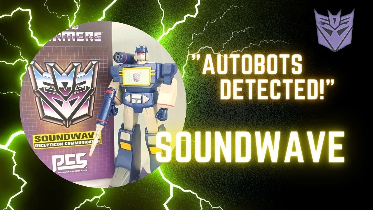 Transformers G1 Soundwave - Decepticon Communicator Figure | PCS Collectible