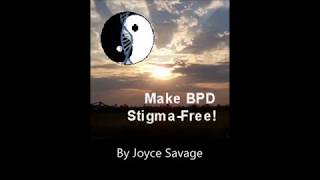 My "Make BPD Stigma-Free!" E-Book Trailer