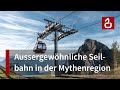 Seilbahn rickenbach  rotenflue  auf der diretissima in die mythenregion  garaventa  doppelmayr