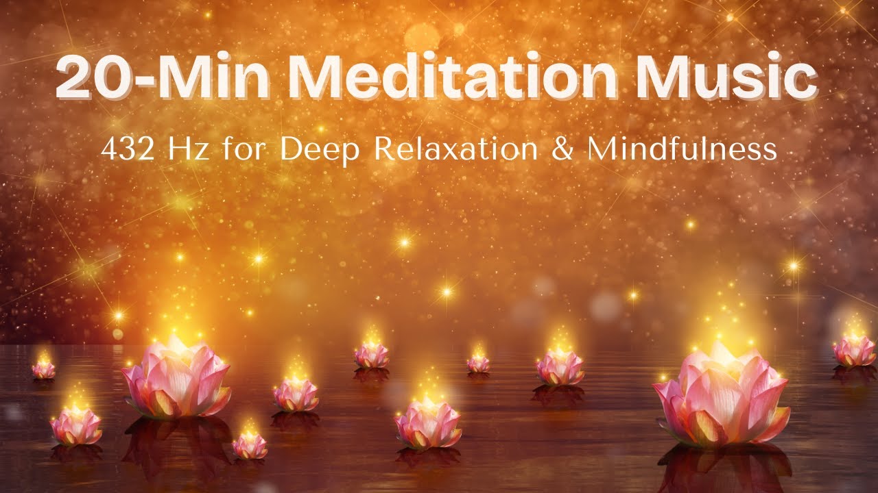 20 min Meditation Music - Reiki Music 432hz #healingmusic - YouTube