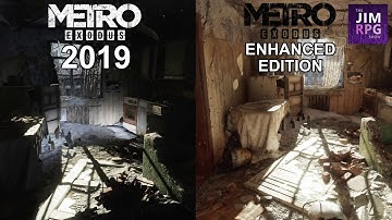 INSANE! Metro Exodus: Enhanced Edition vs Metro Exodus 2019 Ray Tracing Comparison and Analysis