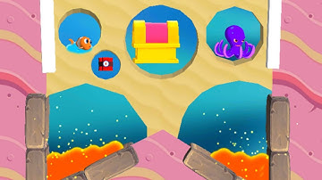 Save the Fish Game - Dig this All Levels Solution - Android IOS Gameplay.