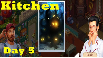 Manor Matters Kitchen Renovation Complete Day 5 HD Walkthrough | 3 match game | Android | ios | app