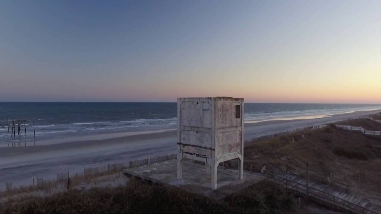 Missile Tower on North Topsail Island NC HD YouTube