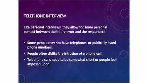Qualitative Interviewing