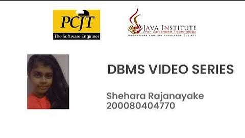 DBMS Question Session (Task 34)