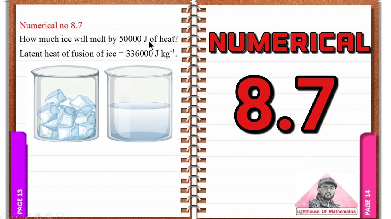 Numerical 8.7 | 9th Physics Chapter 8 numericals | smart syllabus #9th ...