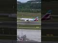 Eurowings Airbus A320 Touchdown in Switzerland | Epic Airbus A320 Arrival at Zurich Airport