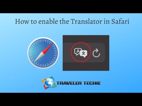 How to enable Website Translation in Safari - MacOS Big Sur