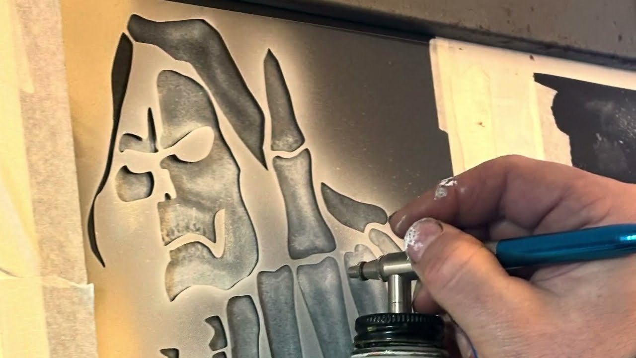 Custom Airbrush Artwork for a friend :-)