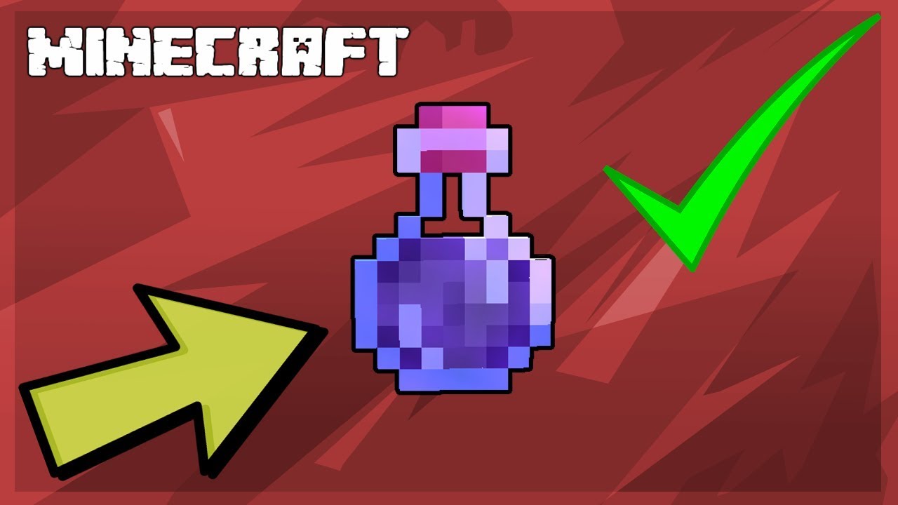 MINECRAFT | How to Make a Potion of Invisibility! 1.14.4 - YouTube