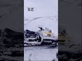 Watch | Lesotho turned into winter wonderland overnight.