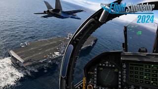 F/A-18E Super Hornet: Super Carrier Ops | Microsoft Flight  Simulator 2024