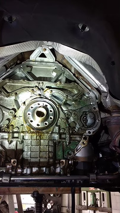 2011 BMW X6M E71 Coolant leaking from the engine - YouTube