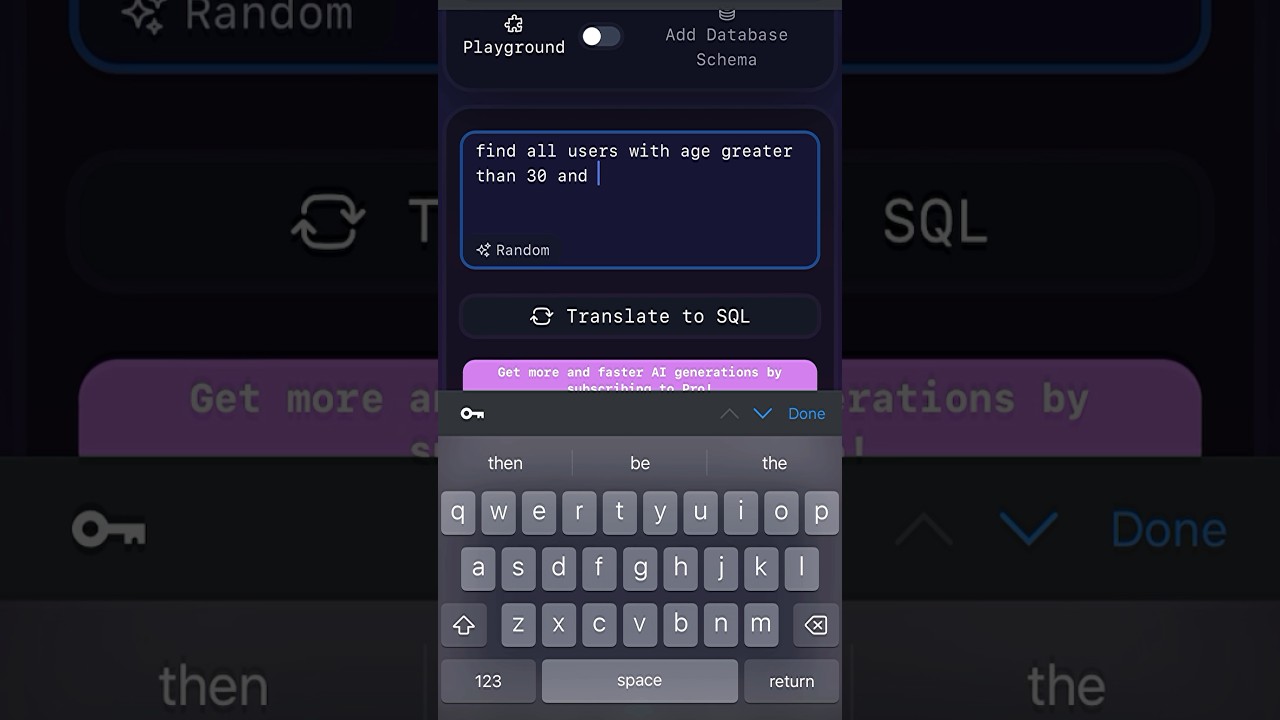 Convert your text to sql with this AI tool #30dayschallenge #technology