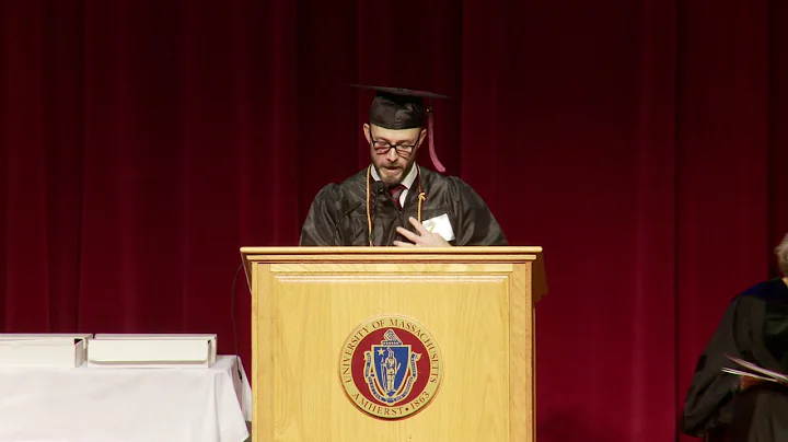 Sean O'Connor- 2017 Student Commencement Speaker, UMass Amherst University Without Walls