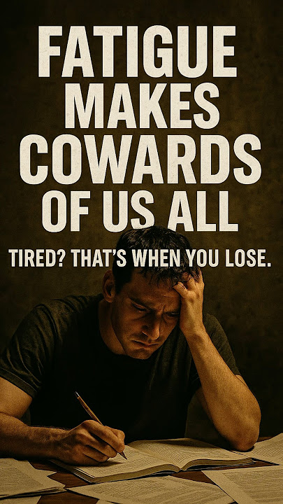 Don’t be a coward