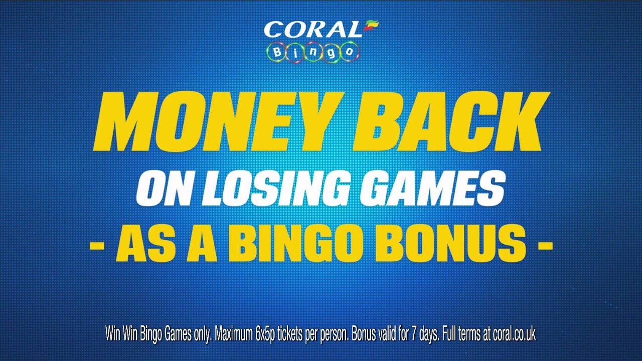 Money Back Bonus at Coral Bingo 