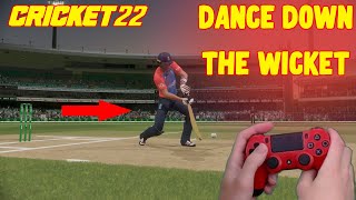 How to Advance Down the Wicket on Cricket 22 screenshot 5