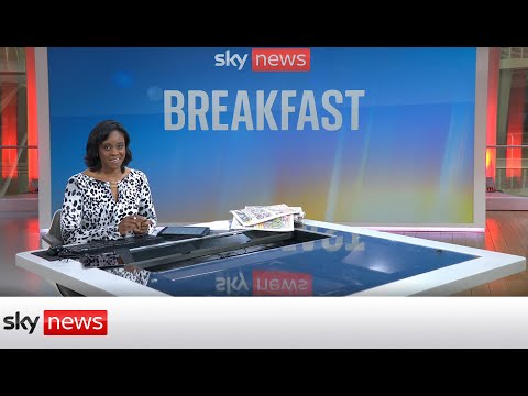 Sky News Breakfast: New data shows a sharp rise in vaccine uptake.