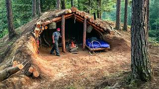 Download Lagu Man Builds UNDERGROUND Log DUGOUT for Just $800 in the Forest | Start to Finish by @KopauKakXo4u MP3 Download Lagu Man Builds UNDERGROUND Log DUGOUT for Just $800 in the Forest | Start to Finish by @KopauKakXo4u MP3