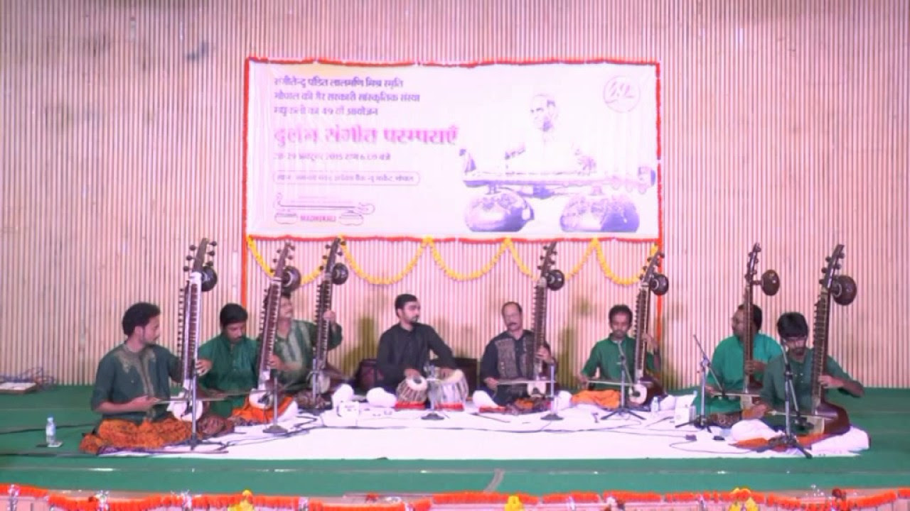 Esraj  Buddhadev Das  His Students  Rabindra Sangit Tune