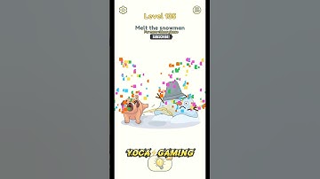 🔥 DOP 2 LEVEL 135 Melt the Snowman IOS⚡ANDROID #gameplay #shorts #trending
