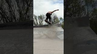 Fakie Biggerspin Nosepick at Goose Gossage Skatepark by Ryan Heier | Ritual Skateboards