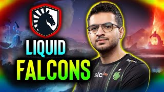 FALCONS vs LIQUID  GROUP STAGE  ESL ONE BIRMINGHAM 2024 DOTA 2