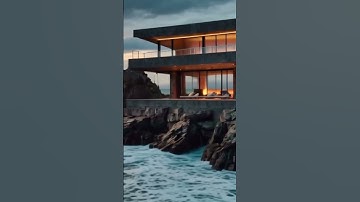 AI-Realistic Video of Cliffside Mega Mansion Will Leave You Speechless 🌊🏛️ (Cinematic Ultra Detail)