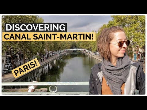 Video: Khu dân cư Canal Saint-Martin ở Paris