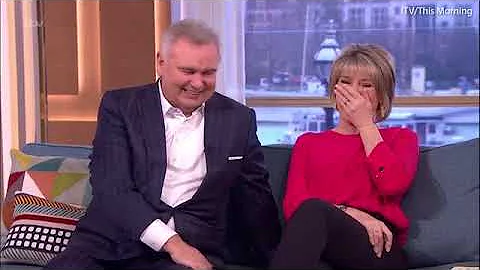 Brenda Blethyn gets humped by her dog on This Morn...