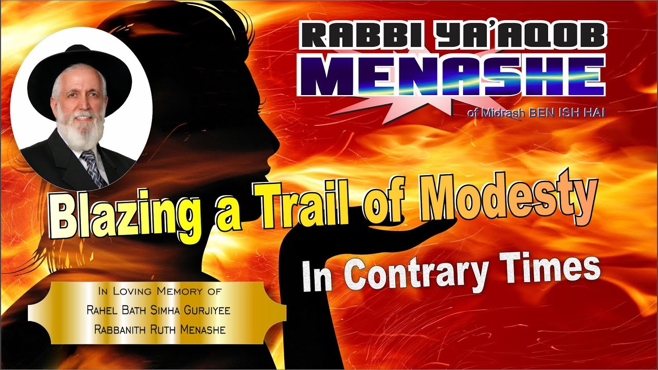 Rabbi Ya'aqob Menashe: Blazing a Trail of Modesty - In Contrary Times