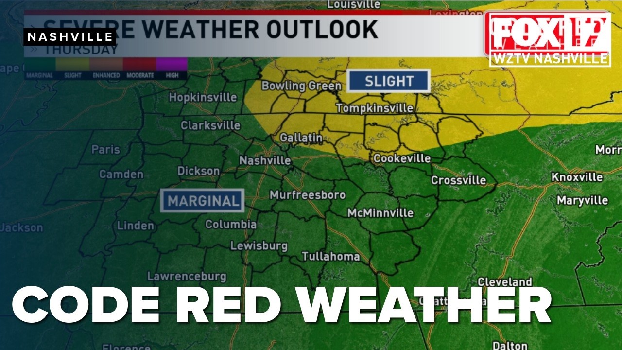 Strong storms, heavy rain possible Thursday across Midstate