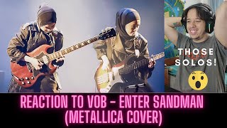 Download Lagu FIRST TIME REACTION / ANALYSIS! TO VOB - Enter Sandman (Metallica Cover) MP3