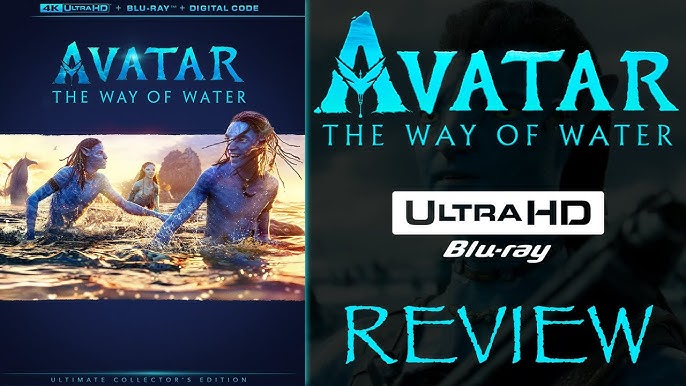 Avatar: The Way of Water 4K Blu-ray (4K Ultra HD + Blu-ray +