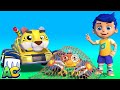 Jonny and TIGEARS capture a thief | AnimaCars - Rescue Team | Trucks Videos for Children
