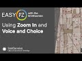 view Using Zoom In and Voice and Choice | Easy PZ digital asset number 1
