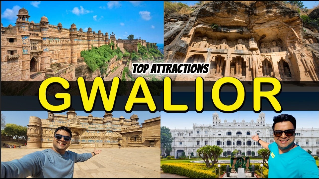 Top places to visit in Gwalior, Madhya Pradesh | Tourist places Gwalior | Ticket, Timing & Guide