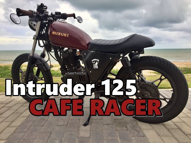 intruder 125  Motos customizadas, Estilo cafe racer, Intruder 125 custom