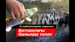 АЛМАТЫ  ЖҰРТЫ БАТПАҚТАҒЫ БАЛЫҚҚА ТАЛАСТЫ