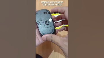Zebronics wireless mouse for TV | Laptop | PC | Smartphone | Tablet