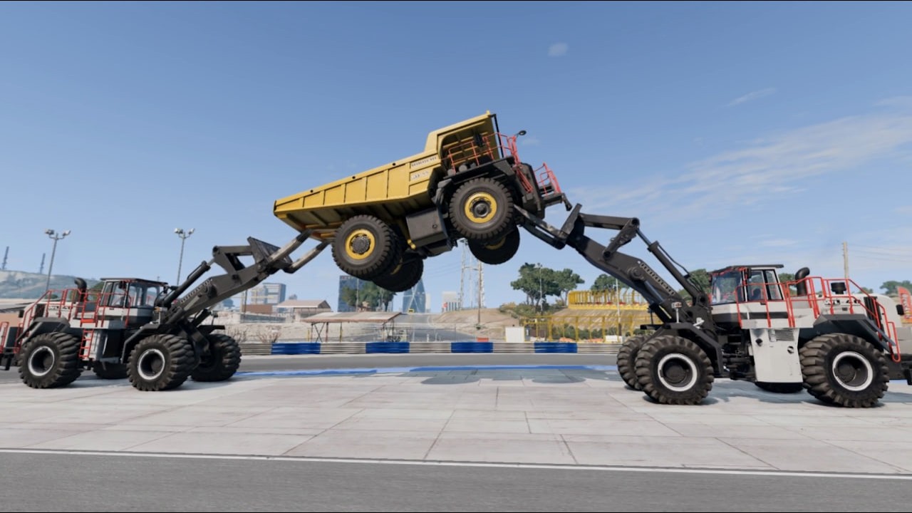 Funny accidents with Hirochi WL-40 and Hirochi HT-55 | BeamNG Drive